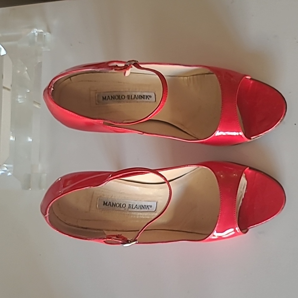 MANOLO BLAHNIK Red Heels - Picture 12 of 13